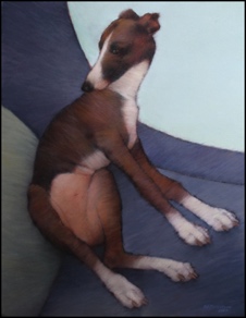 resting whippet 35&middot;45
SOLD